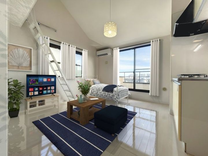 ランドヒルズ長津田の居間