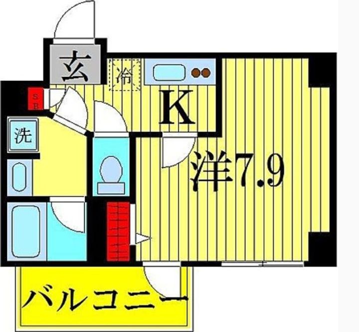 東京都墨田区太平1(マンション)の賃貸物件の間取り
