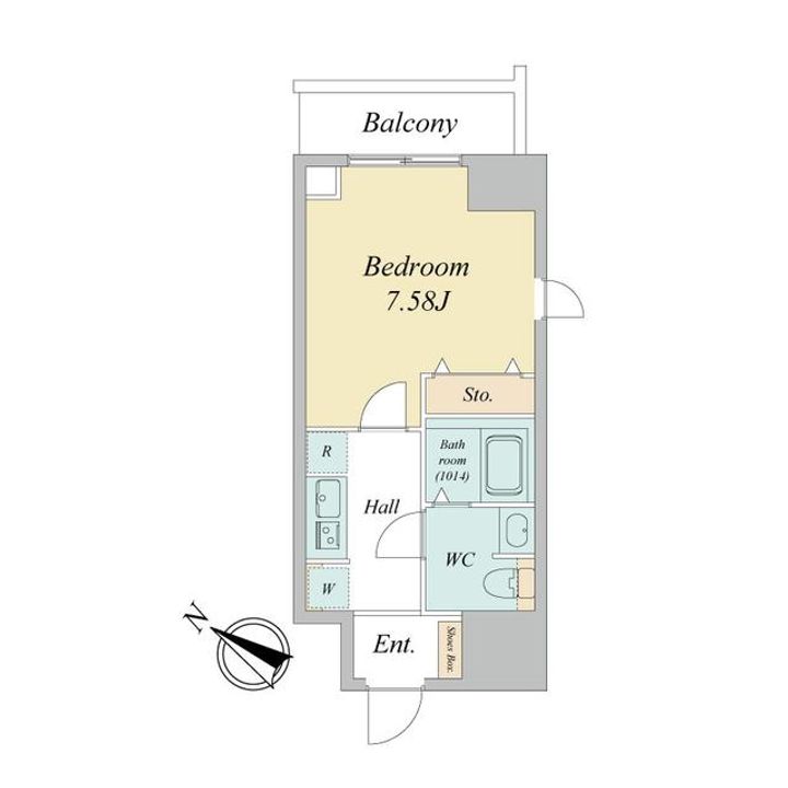 埼玉県さいたま市大宮区吉敷町2(マンション)の賃貸物件の間取り