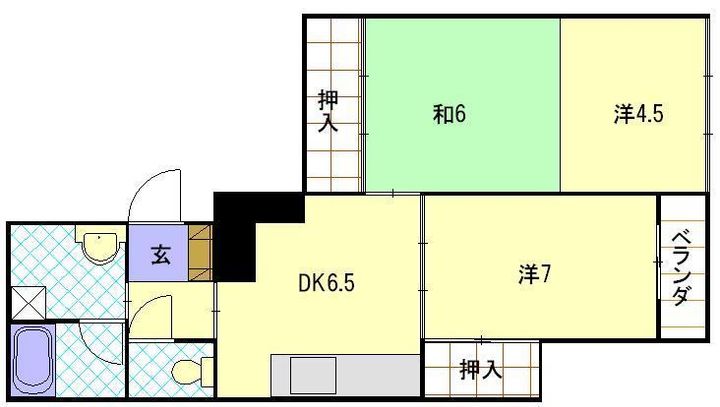 タケムラビルの間取り