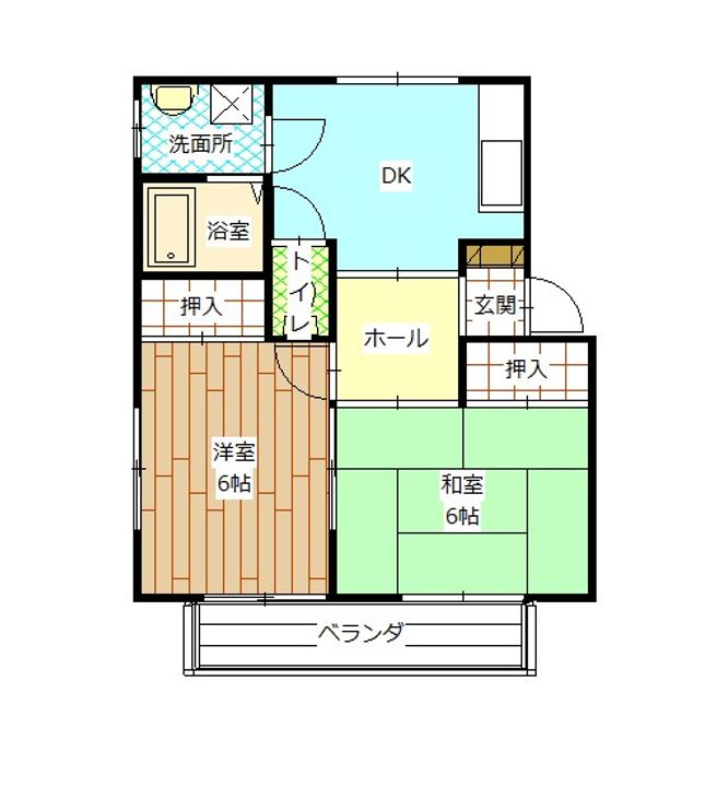 五番館の間取り