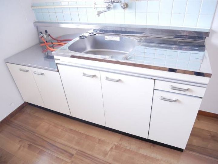 福岡県筑後市大字羽犬塚(アパート)の賃貸物件のキッチン