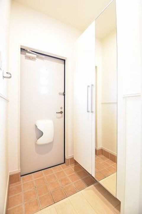 福島県本宮市本宮字欠下(アパート)の賃貸物件の玄関