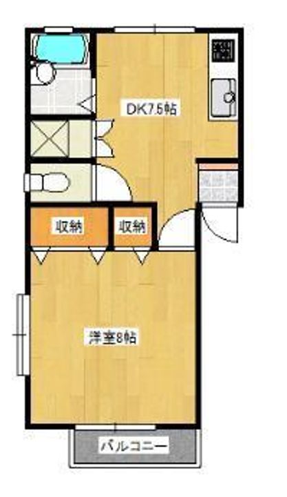 クリエイト木更津第3の間取り