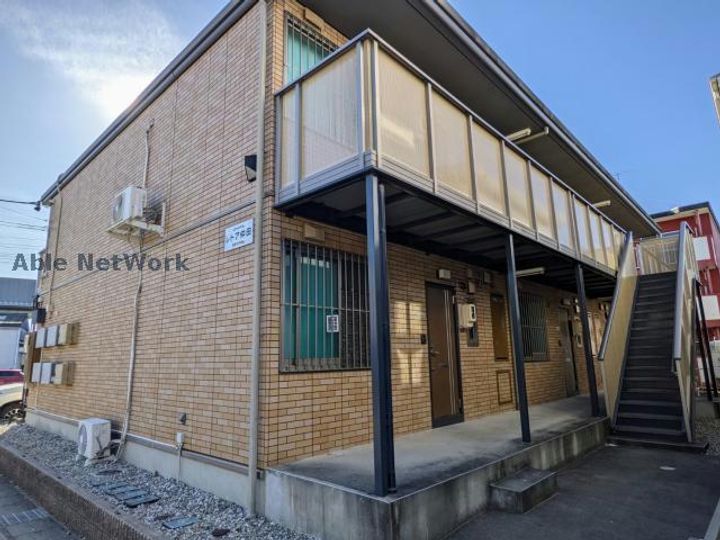 愛知県額田郡幸田町大字芦谷字仲田(アパート)の賃貸物件の地図