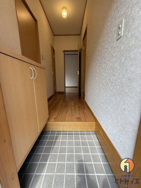 福岡県八女市忠見(一戸建)の賃貸物件の玄関