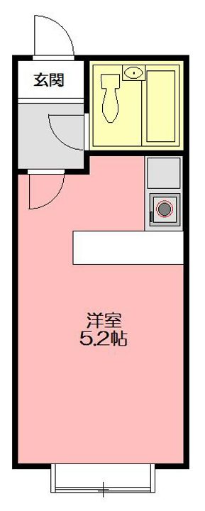 ベルピア辻堂第1-1の間取り