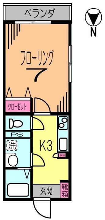 アーバン中野坂上の間取り