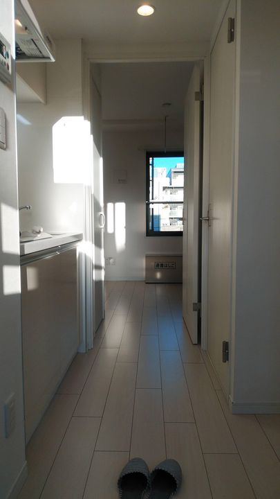 エルファーロ赤塚の玄関