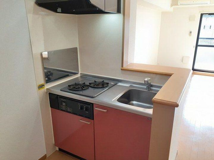 岐阜県多治見市弁天町1(マンション)の賃貸物件のキッチン