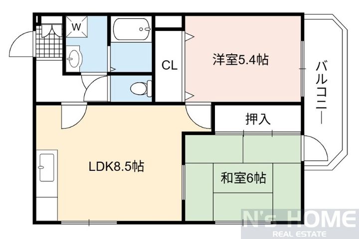 ヴェルドミールの間取り