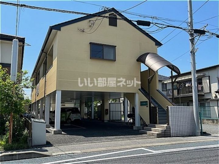 栃木県宇都宮市花園町(アパート)の賃貸物件の外観