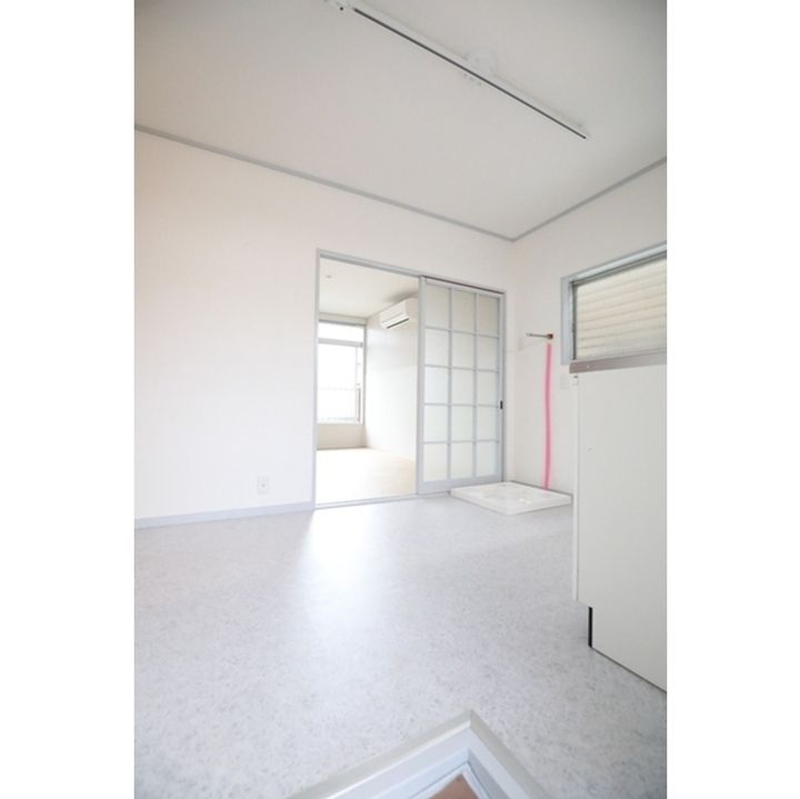 グリーンハイツの玄関