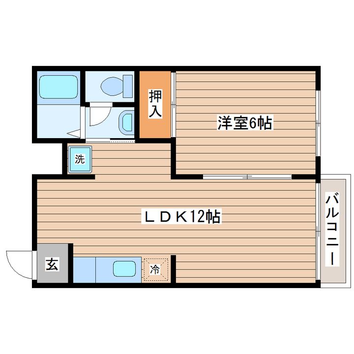 パルコ天沼の間取り