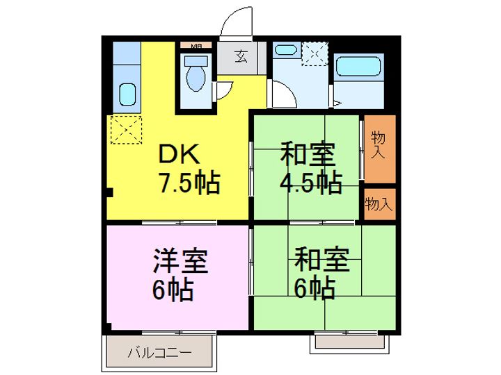 ステートジャガーの間取り
