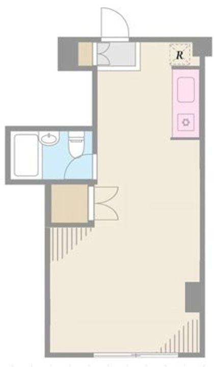 東京都目黒区目黒本町4(マンション)の賃貸物件の間取り