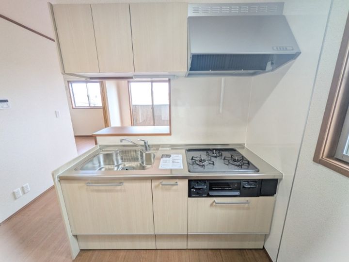 茨城県水戸市平須町(一戸建)の賃貸物件のキッチン