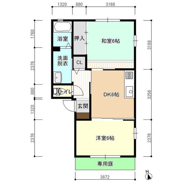 パークストリートの間取り
