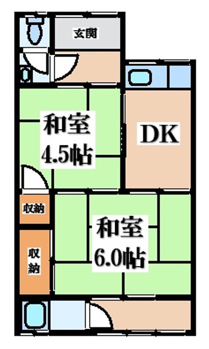 大阪府柏原市国分本町7(一戸建)の賃貸物件の間取り