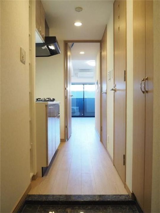 神奈川県川崎市中原区中丸子(マンション)の賃貸物件の玄関