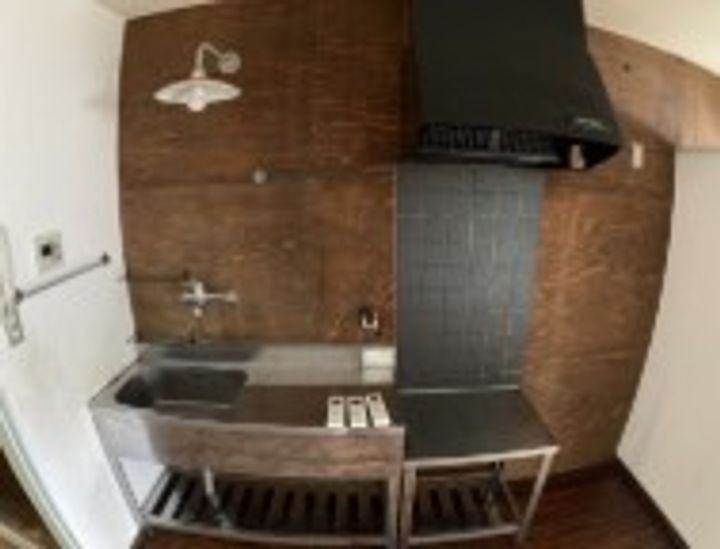 大阪府大阪市住吉区大領5(一戸建)の賃貸物件のキッチン