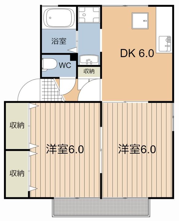 イクスピアリベマーイの間取り