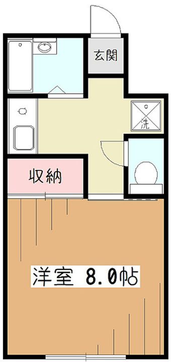コムズ東大和の間取り