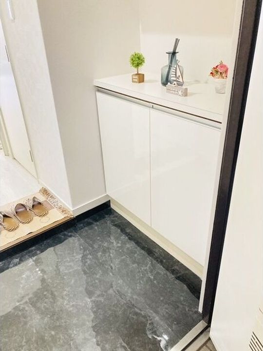 ウーリィパレス大森の玄関