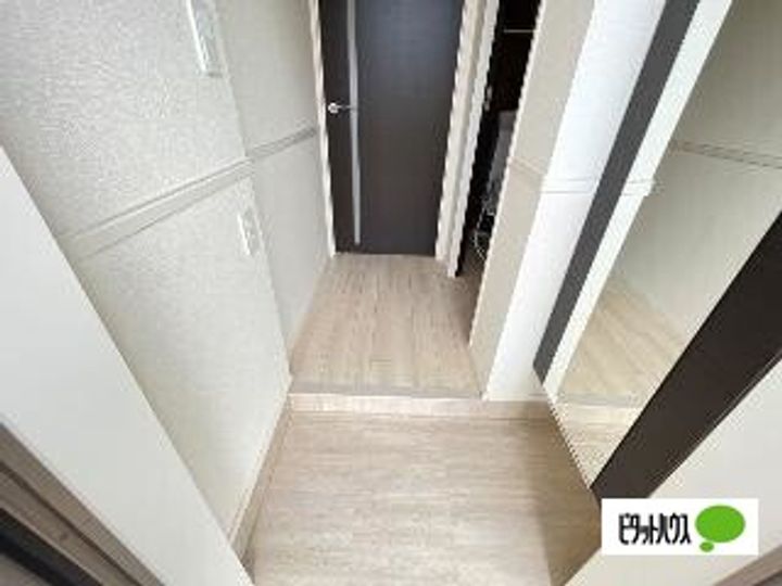 福島県郡山市横塚1(アパート)の賃貸物件の玄関