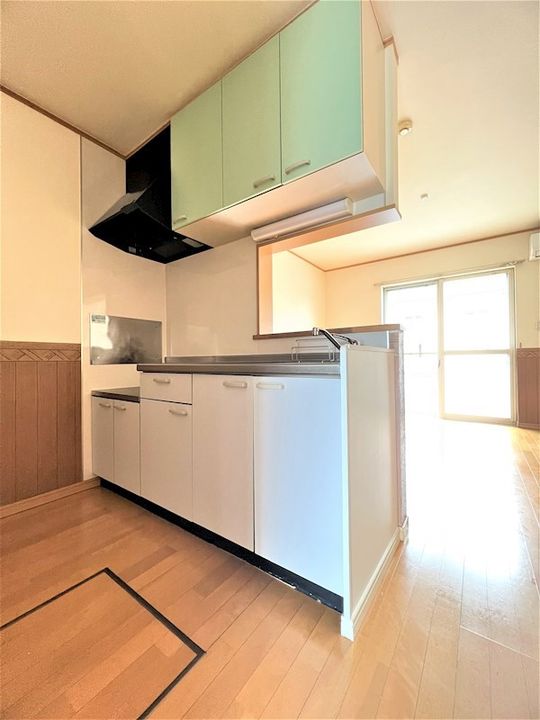 栃木県小山市大字粟宮(一戸建)の賃貸物件のキッチン