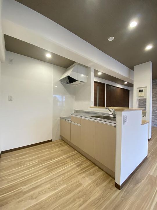 マック宇都宮コートのキッチン