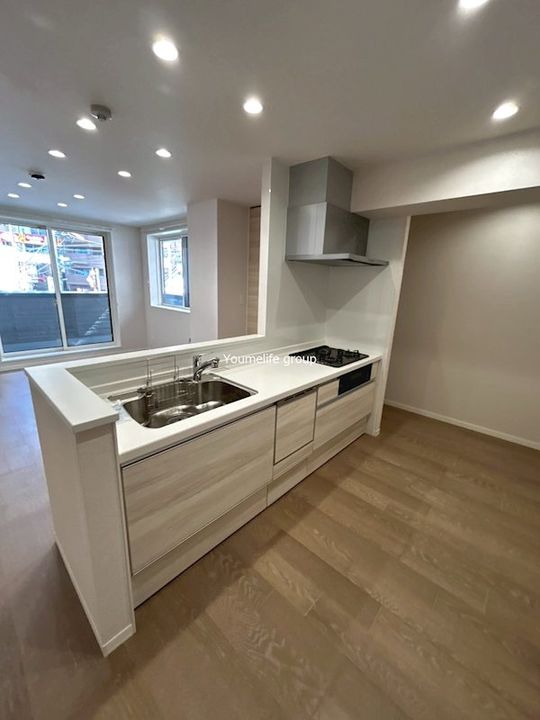 神奈川県厚木市泉町(マンション)の賃貸物件のキッチン