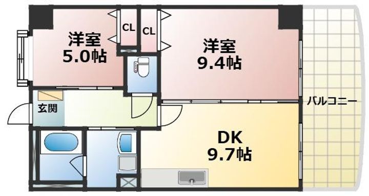 カゼマチテラスの間取り