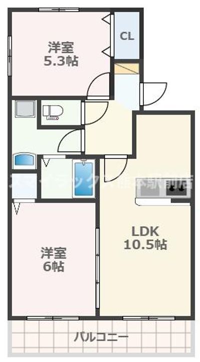 エスポワール・Mの間取り