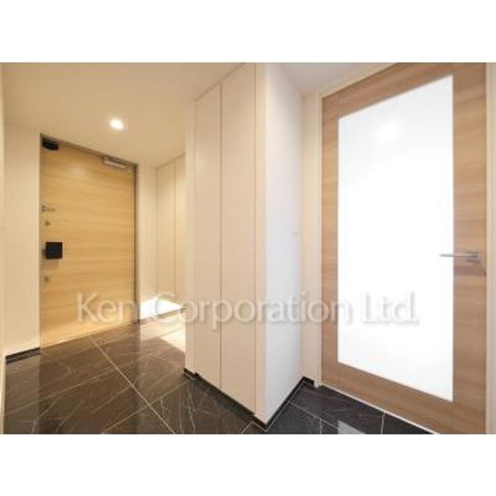 Coteau Nishi Azabuの玄関