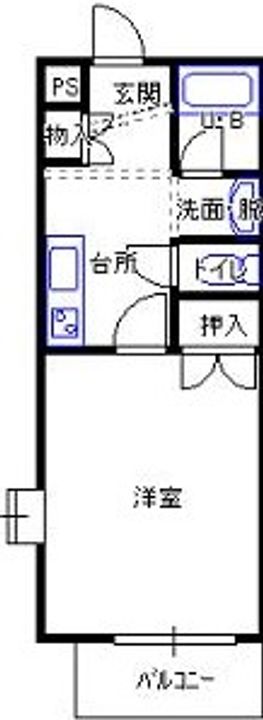 ヴァンデメール新浜の間取り