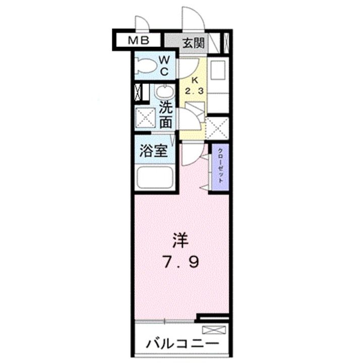 ハピネスの間取り