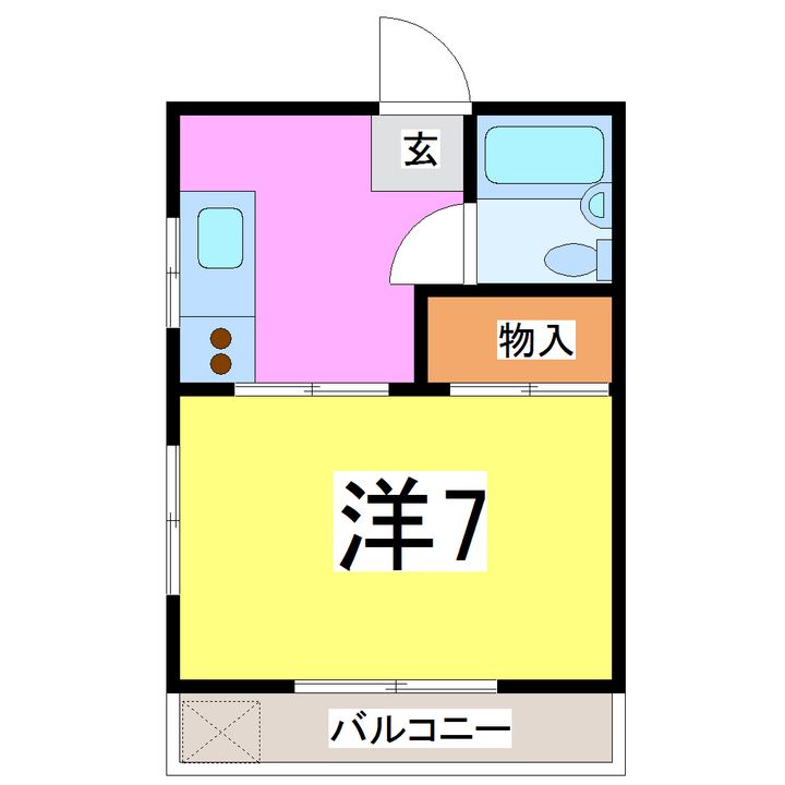 エトワールUの間取り