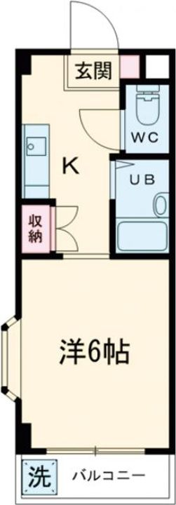 大阪府高槻市寿町3(マンション)の賃貸物件の間取り