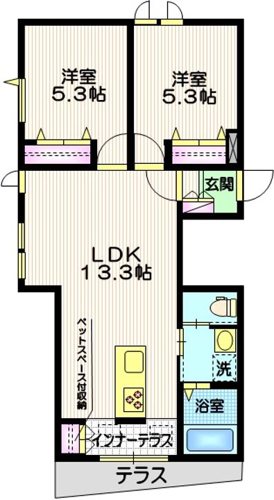 フィレールの間取り