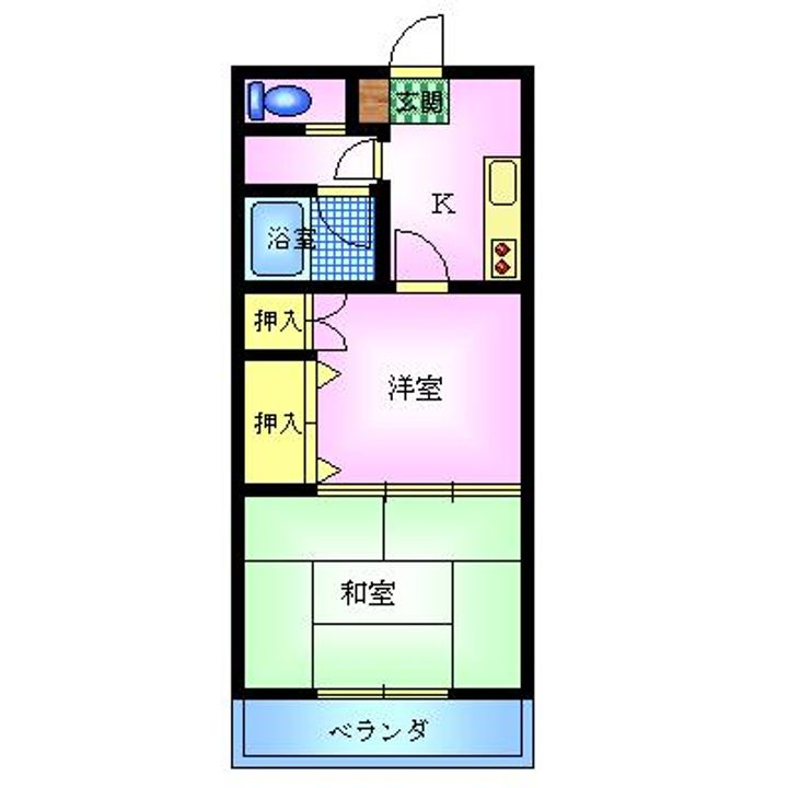 サンフラワー大町の間取り
