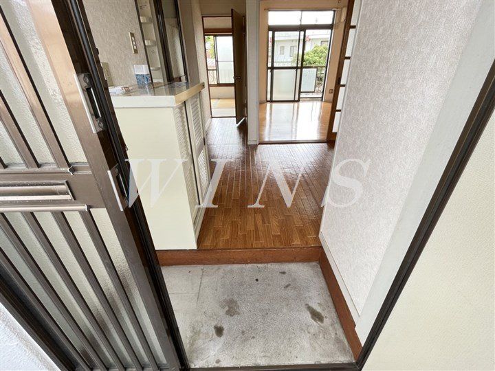 神奈川県川崎市多摩区中野島3(アパート)の賃貸物件の玄関