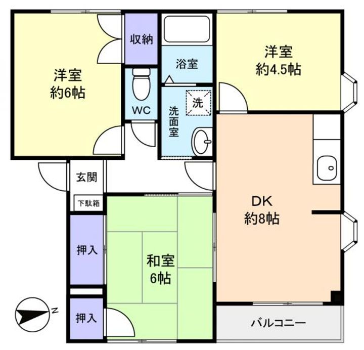 アドザックスの間取り