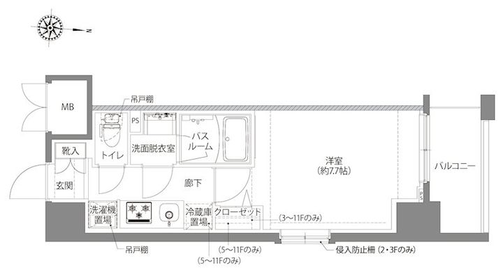 AELL亀有の間取り
