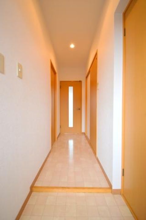 広島県広島市佐伯区楽々園3(マンション)の賃貸物件の玄関