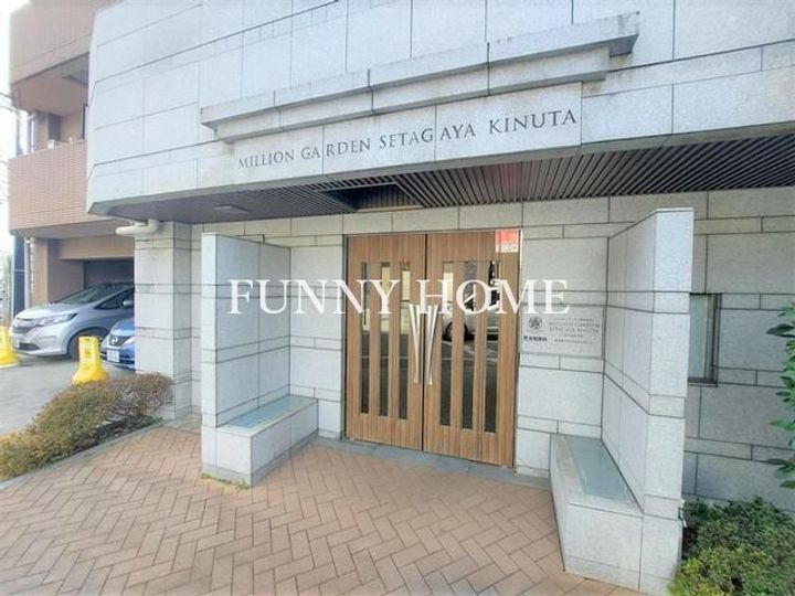 東京都世田谷区砧4(マンション)の賃貸物件の地図