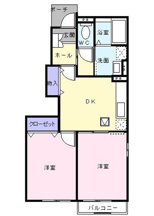 ソレイユ・ルヴァンCの間取り
