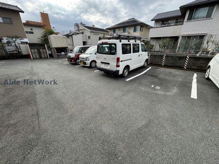 フローラハイツ水前寺の地図