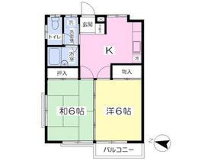 コーポヤマトの間取り