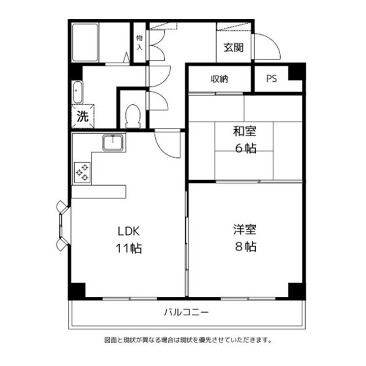 メゾン・ヴェレ・マールの間取り